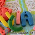 Galletas de colores