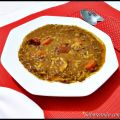 Lentejas con arroz y pollo