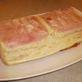 Pastel de jamón york y queso