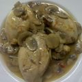 pollo con champiñones