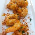 Camarones a la miel