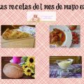 Las recetas del mes de mayo