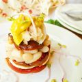 Timbal de alubias, pimiento y atún con allioli[...]