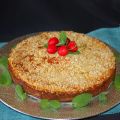 Postre: tarta de nata y yogur con manzana[...]