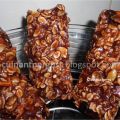 Barritas de muesli con chocolate