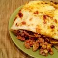 LASAÑA DE CARNE Y VERDURAS
