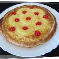 TARTA DE COCO Y PIÑA CON BASE DE HOJALDRE