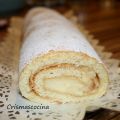 Brazo de gitano relleno de crema pastelera (Th)