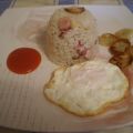 Arroz a la cubana a mi manera