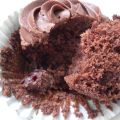 Cupcakes de Chocolate con gotas de chocolate!!!!