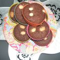 Magdalenas de cacao, con dulce de leche y[...]