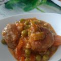 Albóndigas a la jardinera