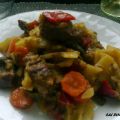 Carne estofada con patatas a lo pobre