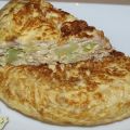 TORTILLA de ATÚN y CALABACÍN