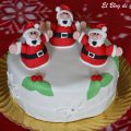 TARTA PAPA NOEL