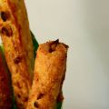 Garrotes de chocolate y avellanas