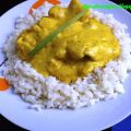 Pollo al curry rápido
