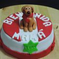 PASTEL DESASTRE DE CHOCOLATE Y TOBY THE DOG!!!