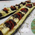 Calabacines rellenos de Queso feta Tomates[...]