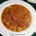 Lentejas con chorizo