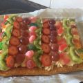 Hojaldre de frutas y chuches