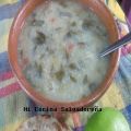 

Sopa de Arroz aguado con Chipilín


