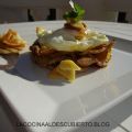 REVUELTO DE AMANITA CAESAREA CON PATATAS SUFLE