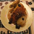 POLLO AL HORNO CON PERAS