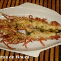 Langostinos al ajillo en horno