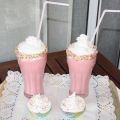 Batido de yogurt de fresas