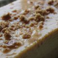 Flan de turrón
