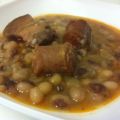 Alubias del pilar con frutos de Aragón