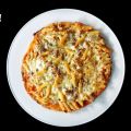 Pizza de macarrones y atún