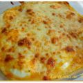 HUEVOS GRATINADOS CON SALSA AURORA (Olla GM)