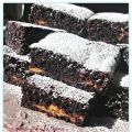 Brownie de chocolate y plátano