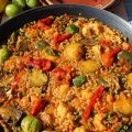 Paella de verduras o cambiando ingredientes[...]