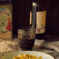 Arroz integral en cazuela con alcachofas