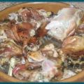 Piernas de cordero lechal al horno