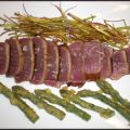 Tataki de atún macerado en salsa teriyaki