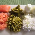 Tartar de salmón ahumado