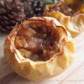 Manzanas asadas caramelizadas