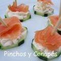 CANAPÉ LIGERO DE PEPINO