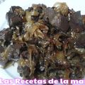 Receta de Sangre con cebolla