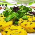 Hamburguesas de polenta y verduras