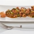 Arroz meloso de pulpo y verduras