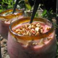 Helado crudivegano de fresa