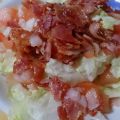 Pan pita con beicon