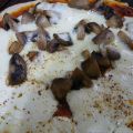 Pizza de champiñones