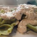 Pasta fresca con champiñones