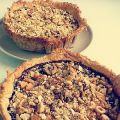 TARTA DE HOJALDRE CON CHOCOLATE Y FRUTOS SECOS